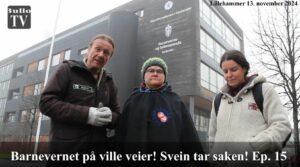 Barnevern på ville veier! Svein tar saken! Ep. 15. Trine Gunnberg fra det nye partiet Fred og Rettferdighet...